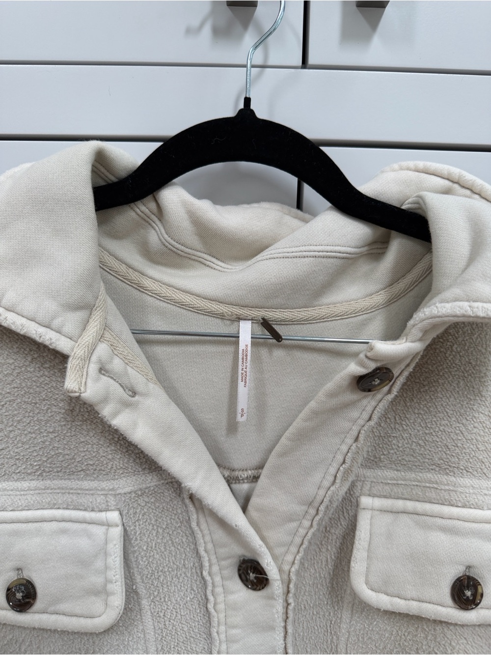 Free People - Ruby Jacket - Stone - Small - Picture 4 of 10